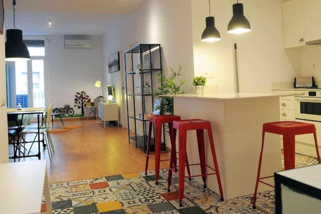 Calm Modern Apartment Barcelona Exterior foto