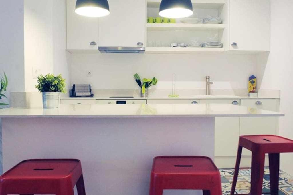 Calm Modern Apartment Barcelona Exterior foto